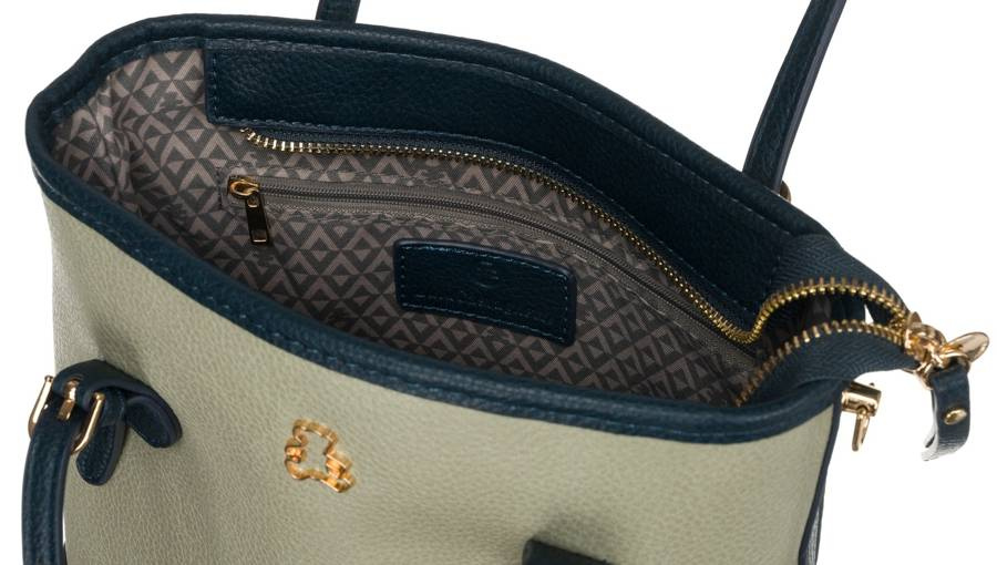 Kleine Damen Shopper Tasche aus Öko-Leder – LuluCastagnette
