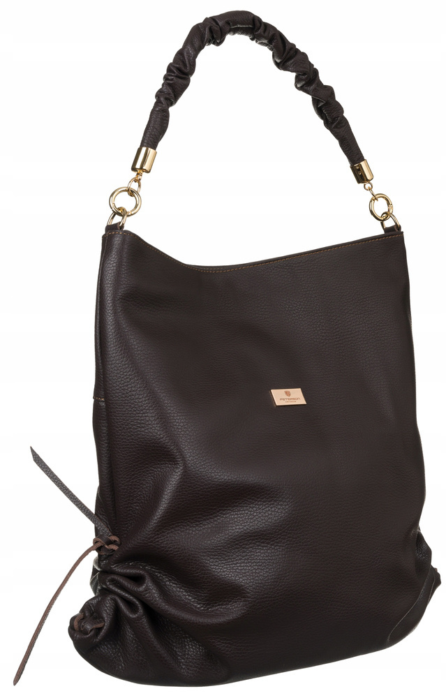 Damen Shopper Tasche aus Echtleder im Beutelstil – Peterson – Bild 8