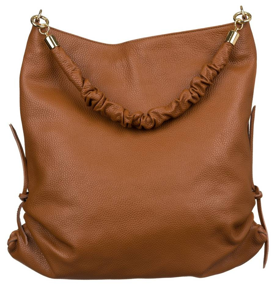 Damen Shopper Tasche aus Echtleder im Beutelstil – Peterson – Bild 7