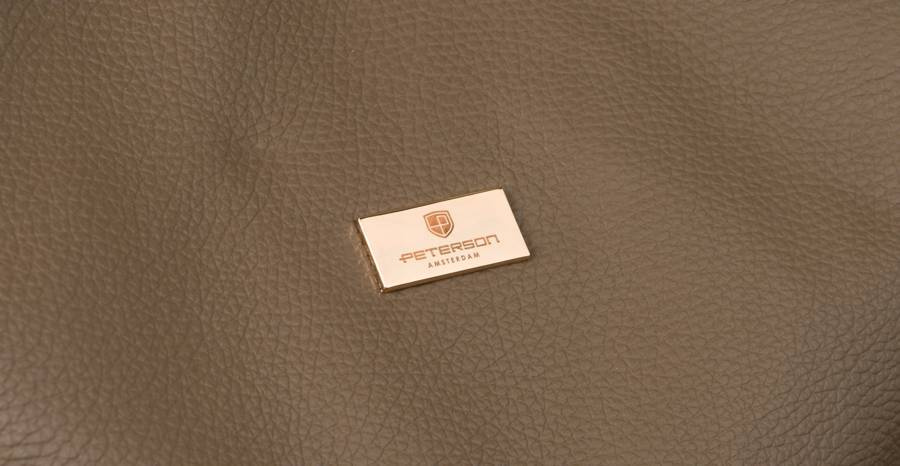 Damen Shopper Tasche aus Echtleder im Beutelstil – Peterson – Bild 2