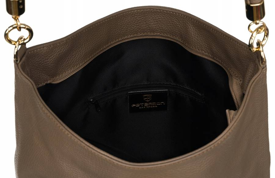 Damen Shopper Tasche aus Echtleder im Beutelstil – Peterson – Bild 5