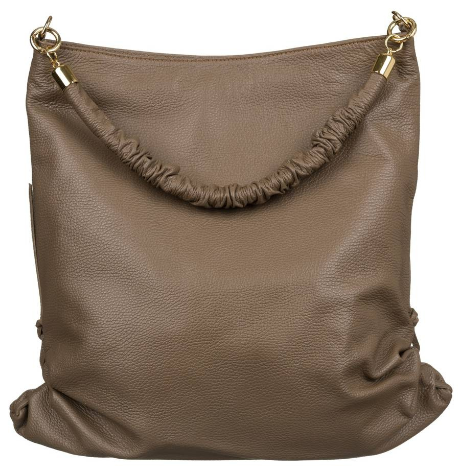 Damen Shopper Tasche aus Echtleder im Beutelstil – Peterson – Bild 6