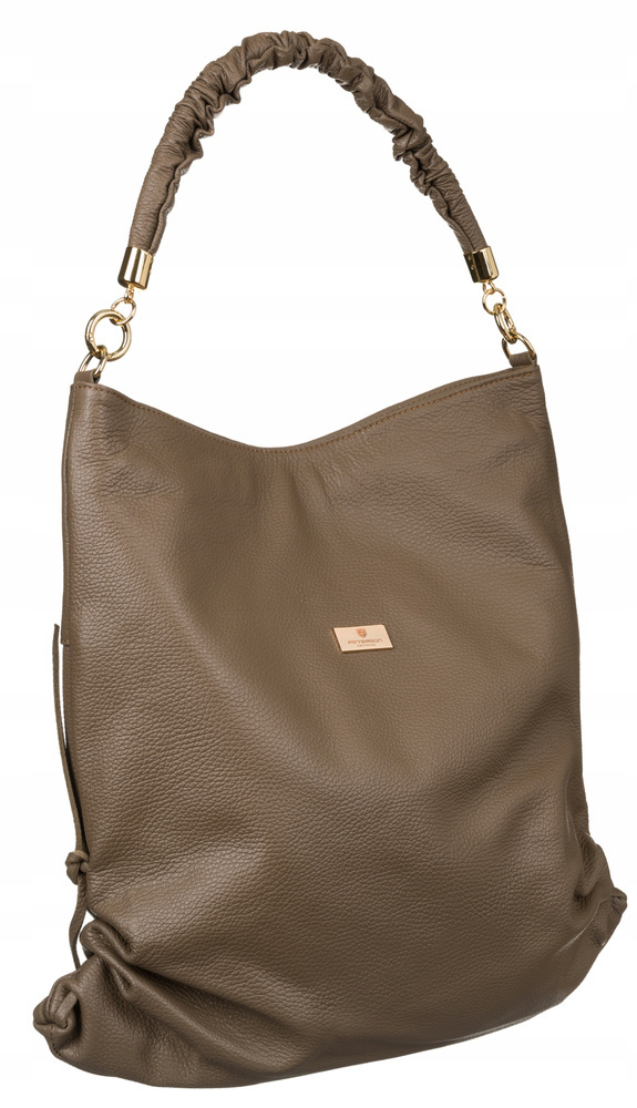 Damen Shopper Tasche aus Echtleder im Beutelstil – Peterson – Bild 8
