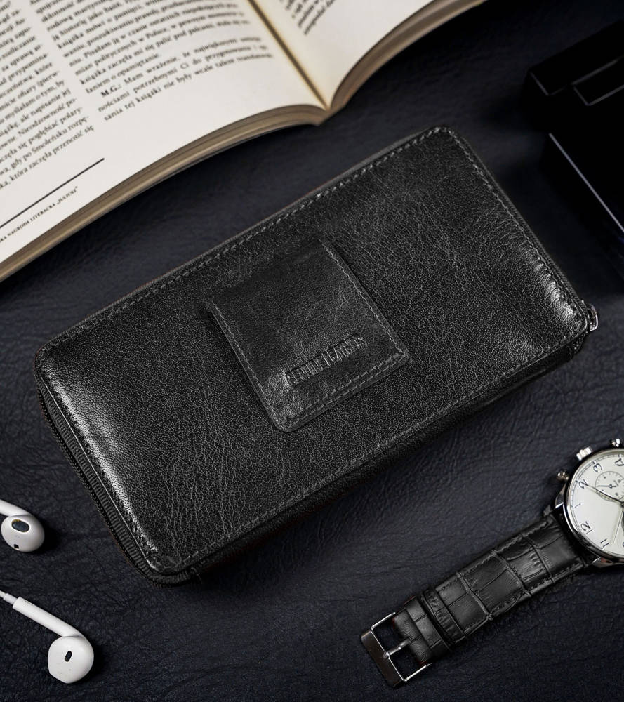 Leder Gürteltasche mit Kartenfächern – Rovicky – Bild 4