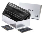 Leder Gürteltasche mit Kartenfächern – Rovicky