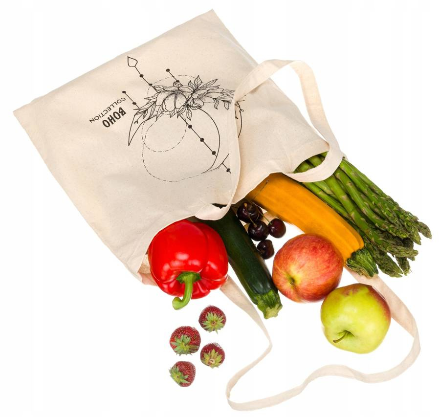 Baumwoll Shopper Tasche – Bild 5