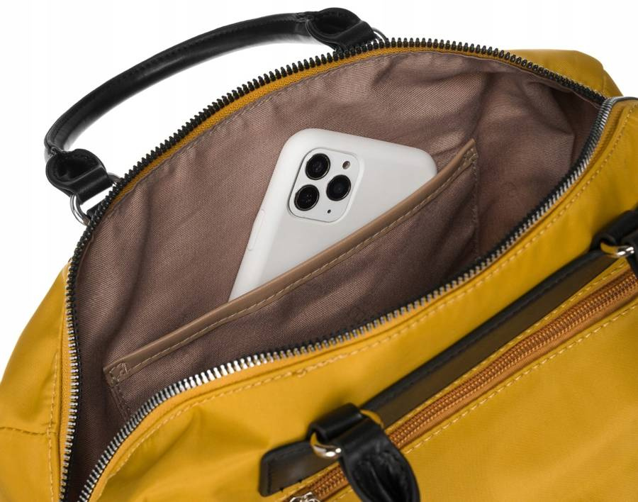 Kompakte City Bag in Baguetteform – David Jones – Bild 2