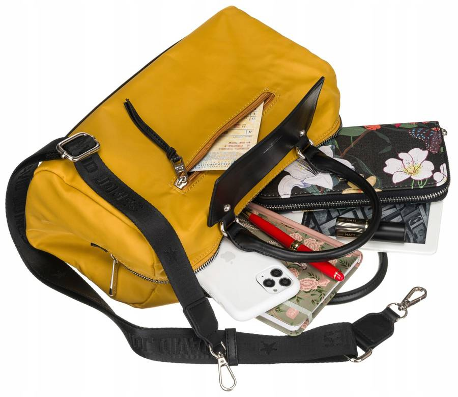 Kompakte City Bag in Baguetteform – David Jones – Bild 3