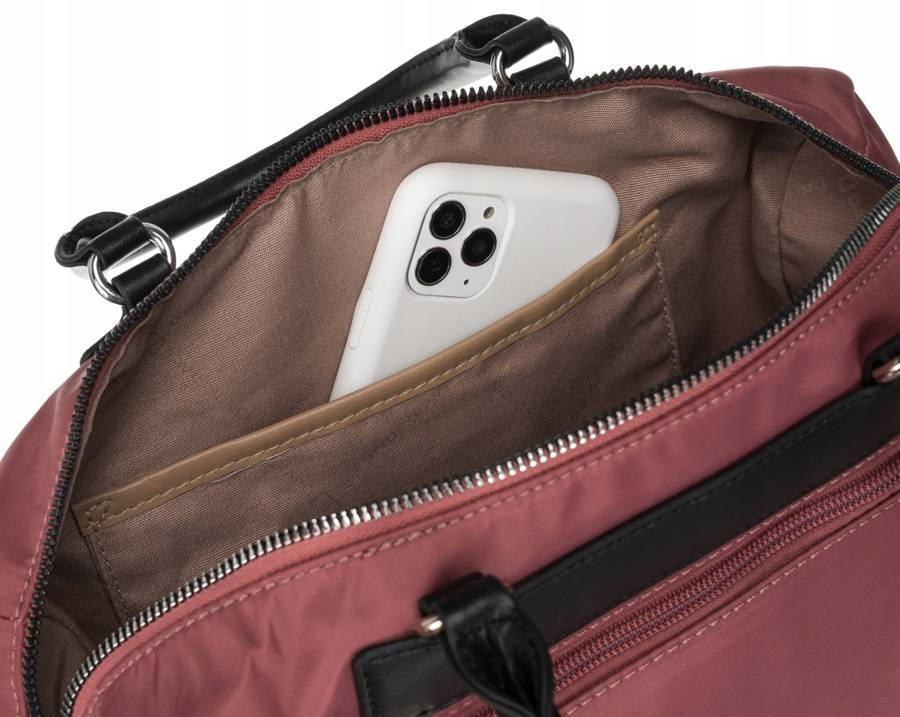 Kompakte City Bag in Baguetteform – David Jones – Bild 4