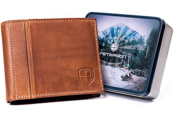 Herren Geldbörse aus Leder für Karten – Peterson – Bild 12