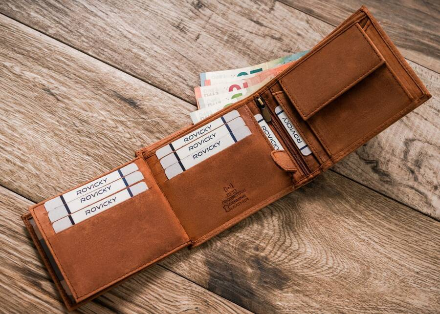 Große Herren Geldbörse aus Nubukleder – Always Wild – Bild 2