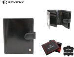 Große Herren Geldbörse aus Leder mit RFID-Schutz – Rovicky