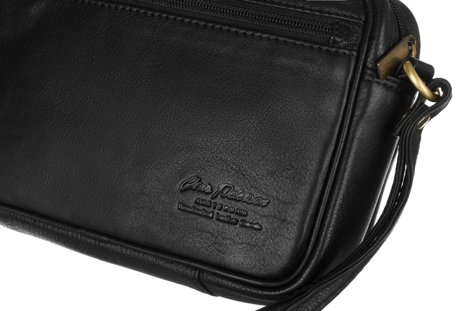 Klassische Herren Gürteltasche aus Leder – Peterson – Bild 10