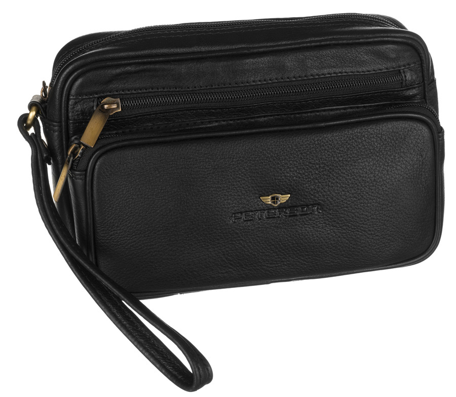 Klassische Herren Gürteltasche aus Leder – Peterson