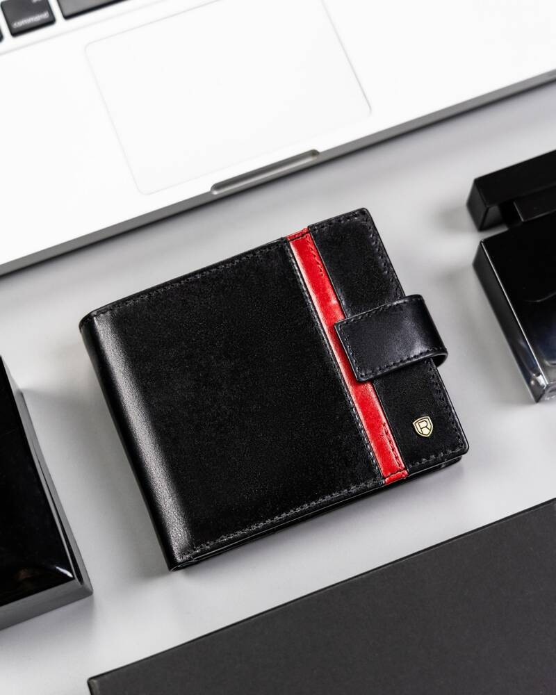 Elegante Herren Geldbörse aus Leder – Rovicky – Bild 2