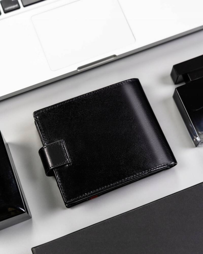 Elegante Herren Geldbörse aus Leder – Rovicky – Bild 3