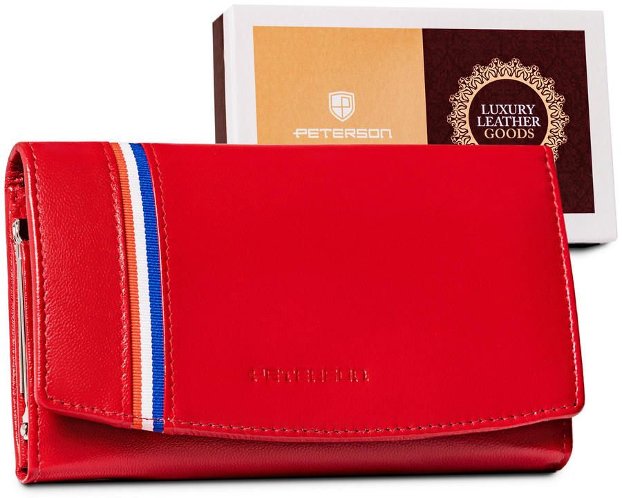 Große Damen Geldbörse mit RFID Protect – Peterson