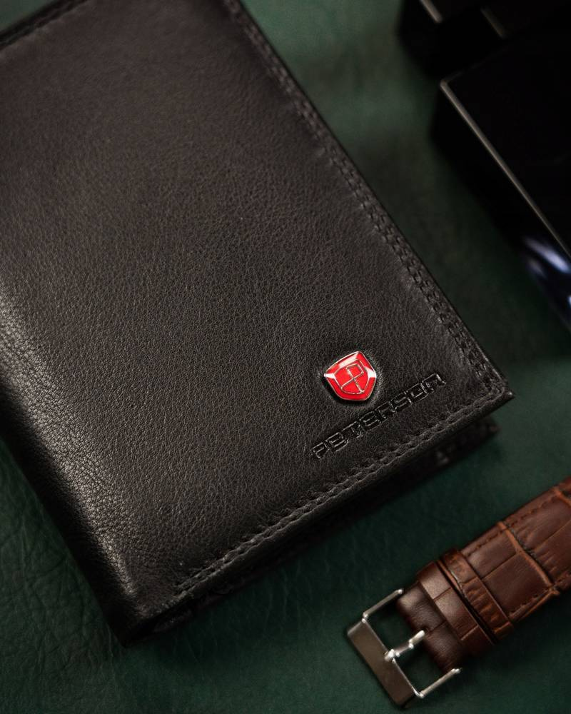 Elegante Herren Geldbörse aus Leder – Peterson – Bild 7
