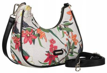 Damen Umhängetasche aus Öko-Leder mit Blumenmuster – David Jones – Bild 10