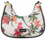 Damen Umhängetasche aus Öko-Leder mit Blumenmuster – David Jones