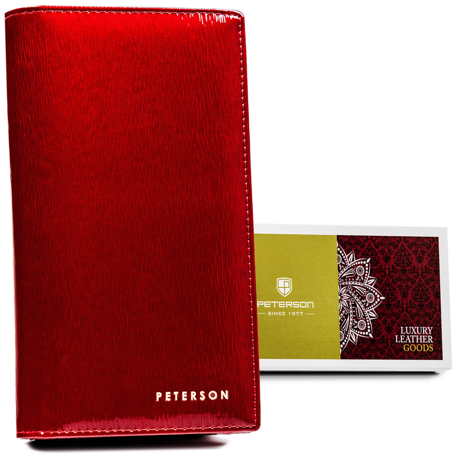 Elegante Damen Geldbörse mit Magnetverschluss – Peterson – Bild 2
