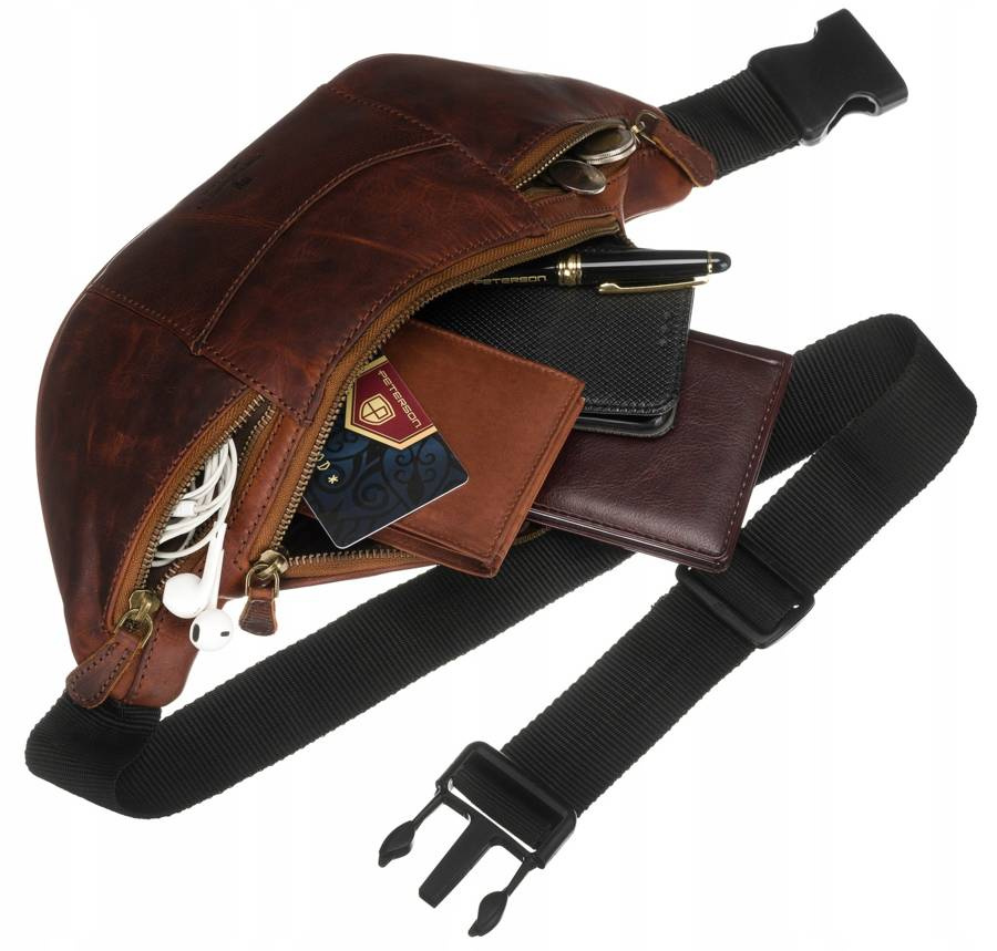 Herren Ledergürteltasche – Peterson – Bild 5