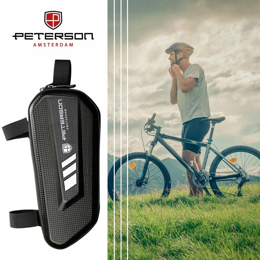 Wasserdichte Rahmentasche fürs Fahrrad – Peterson – Bild 5