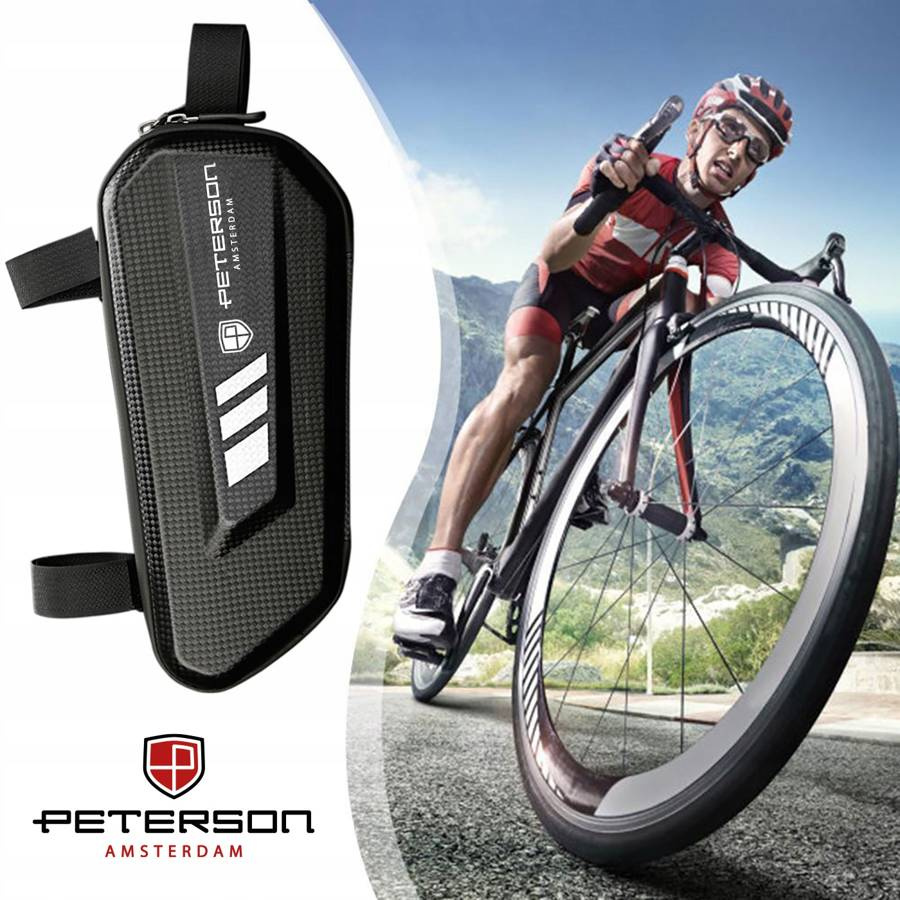 Wasserdichte Rahmentasche fürs Fahrrad – Peterson – Bild 6