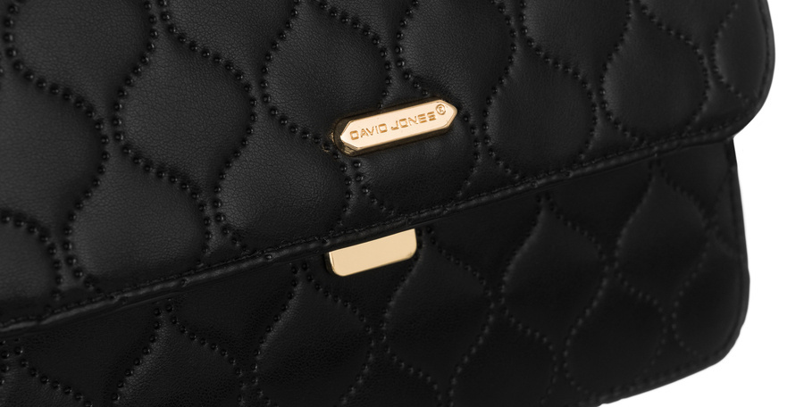 Elegante gesteppte Damen Umhängetasche – David Jones – Bild 4