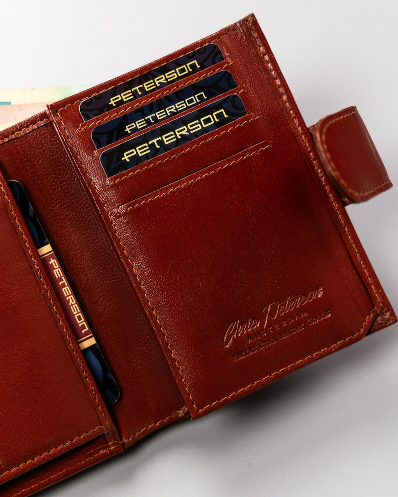 Mittlere Damen Geldbörse aus Leder – Peterson – Bild 11