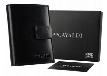 Herren Geldbörse aus Leder mit RFID-Schutz – 4U Cavaldi – Bild 10
