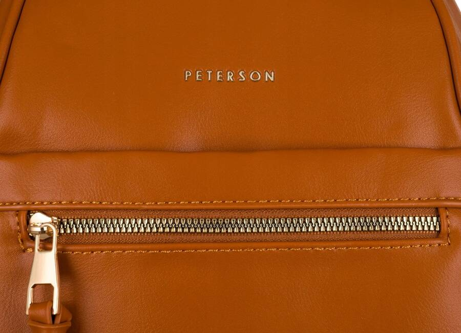 Eleganter Damen Rucksack aus Öko-Leder – Peterson – Bild 7