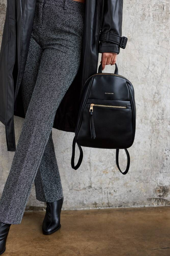 Eleganter Damen-Rucksack aus Öko-Leder – Peterson – Bild 12