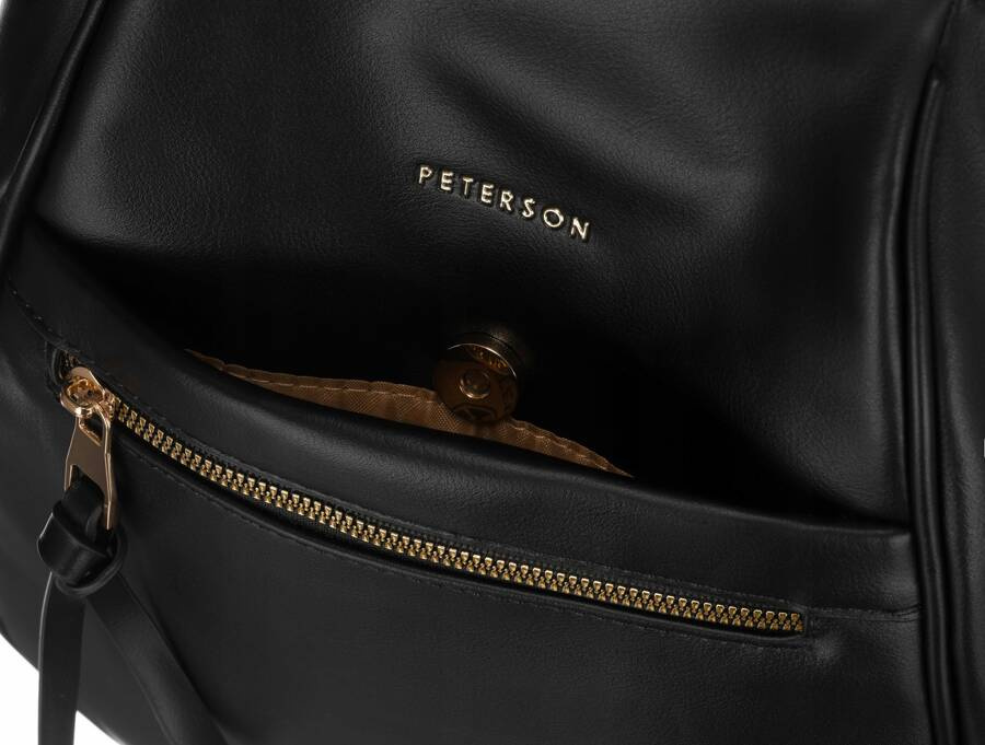 Eleganter Damen-Rucksack aus Öko-Leder – Peterson – Bild 6