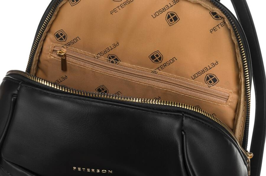 Eleganter Damen-Rucksack aus Öko-Leder – Peterson – Bild 9