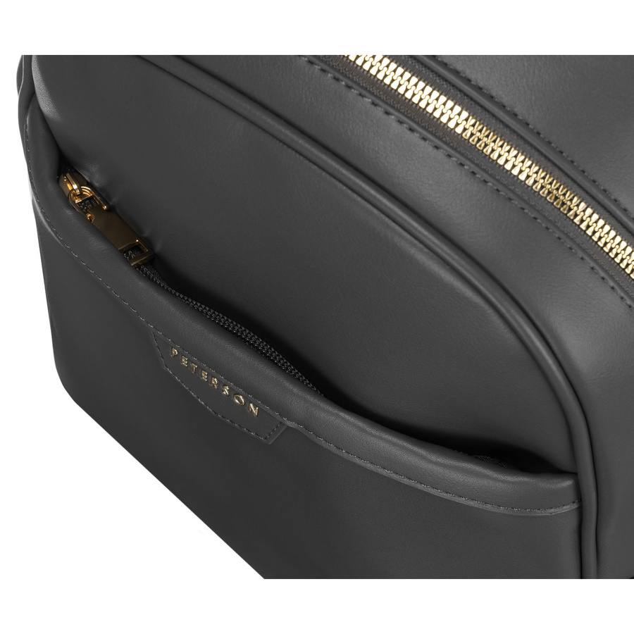 Geräumiger Damen Rucksack aus Öko-Leder – Peterson – Bild 11