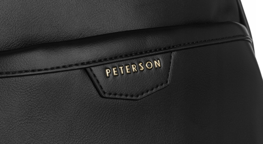 Geräumiger Damen-Rucksack aus Öko-Leder – Peterson – Bild 5