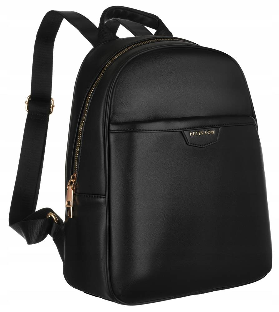 Geräumiger Damen-Rucksack aus Öko-Leder – Peterson – Bild 10