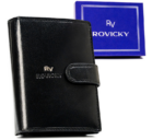 Elegante Herren Geldbörse aus Leder – Rovicky