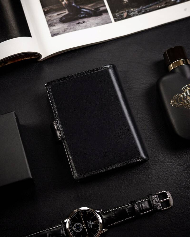 Elegante Herren Geldbörse aus Leder – Rovicky – Bild 4