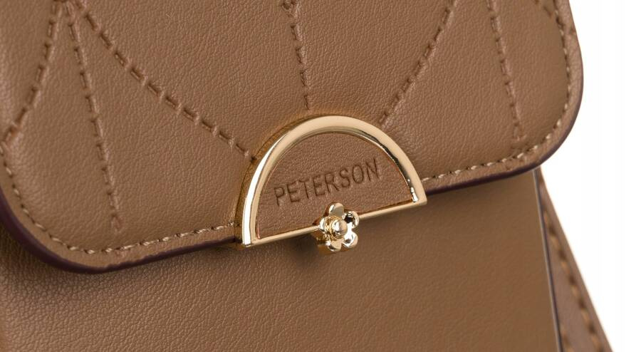 Mini Damen Umhängetasche-Portemonnaie aus Öko-Leder – Peterson – Bild 8
