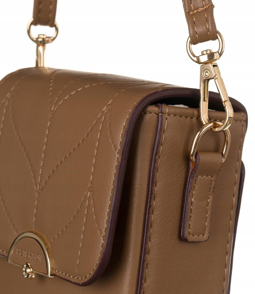 Mini Damen Umhängetasche-Portemonnaie aus Öko-Leder – Peterson – Bild 9