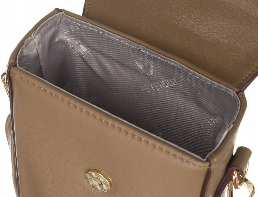 Mini Damen Umhängetasche-Portemonnaie aus Öko-Leder – Peterson – Bild 10