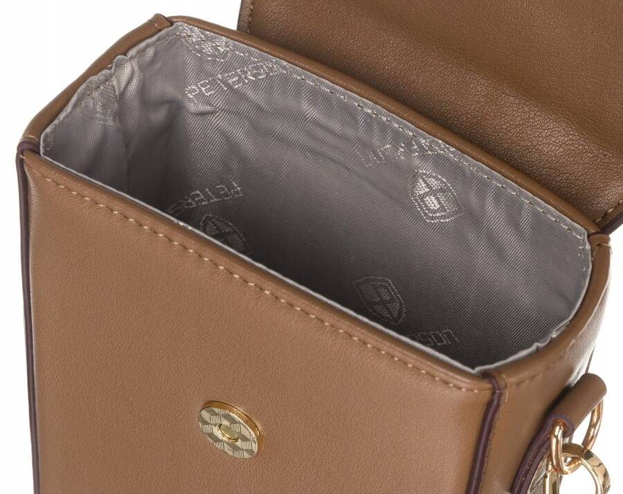 Mini Damen Umhängetasche-Portemonnaie aus Öko-Leder – Peterson – Bild 10