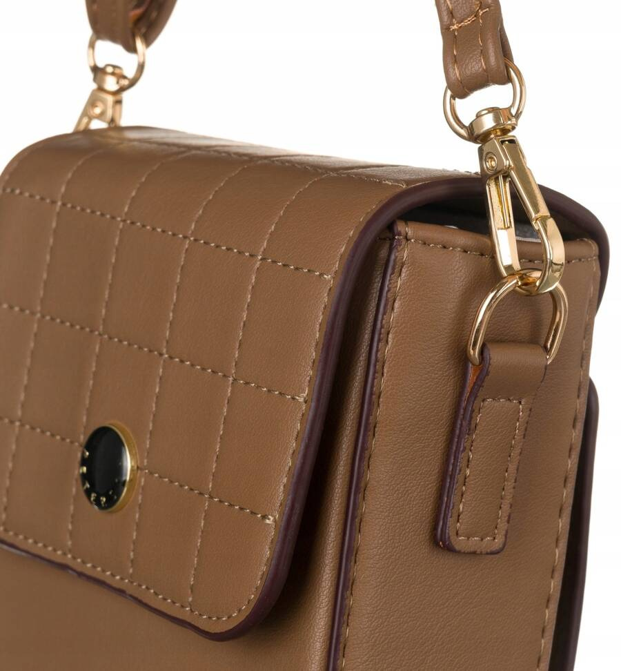 Mini Damen Umhängetasche-Portemonnaie aus Öko-Leder – Peterson – Bild 8