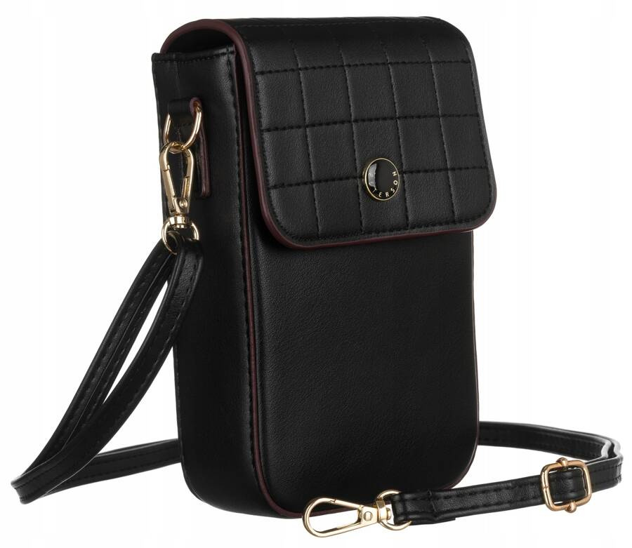 Mini Damen Umhängetasche-Portemonnaie aus Öko-Leder – Peterson