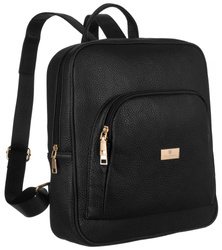 Geräumiger Damen Rucksack aus Öko-Leder – Peterson