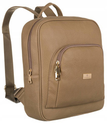 Geräumiger Damen Rucksack aus Öko-Leder – Peterson