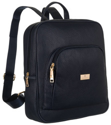 Geräumiger Damen Rucksack aus Öko-Leder – Peterson