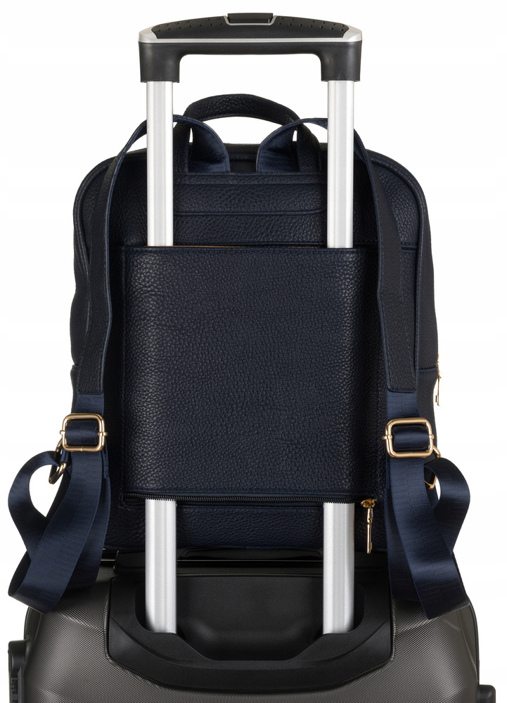 Geräumiger Damen Rucksack aus Öko-Leder – Peterson – Bild 6